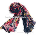 New Fashion Women\'s Soft Wrinkle Scarf Viscose Blend girl Wrap Shawl spring scarf